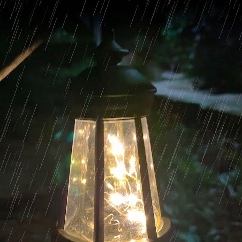 Outdoor Lighting Pathway - Lampada da giardino a energia solare,