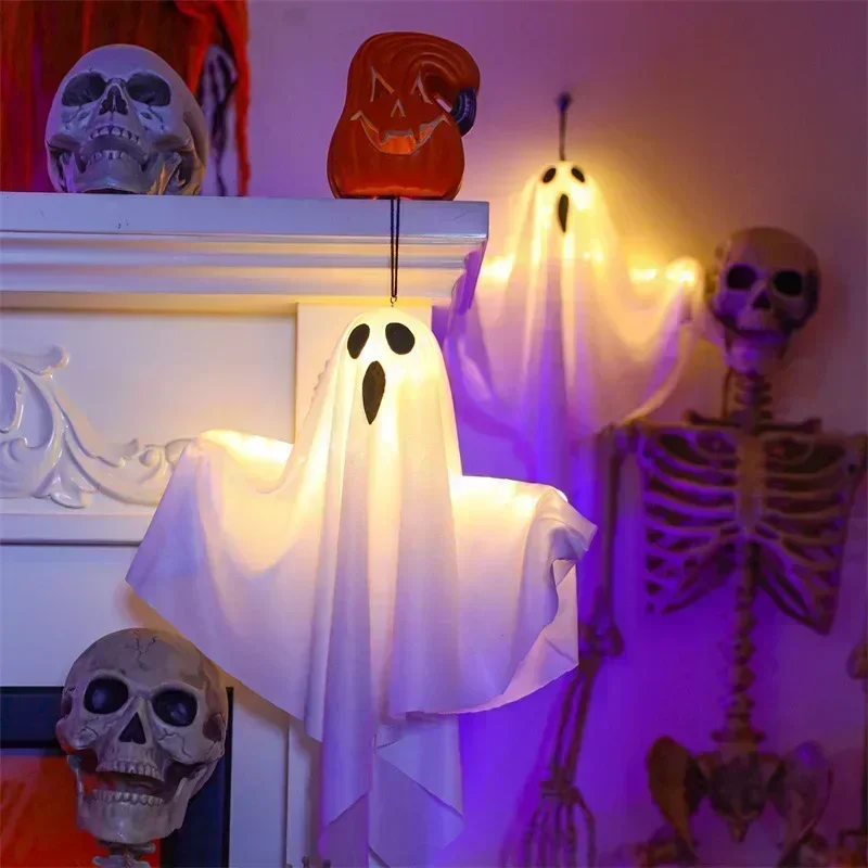 Outdoor Lighting Effects - 2025 Halloween LED Night Light Fantasma