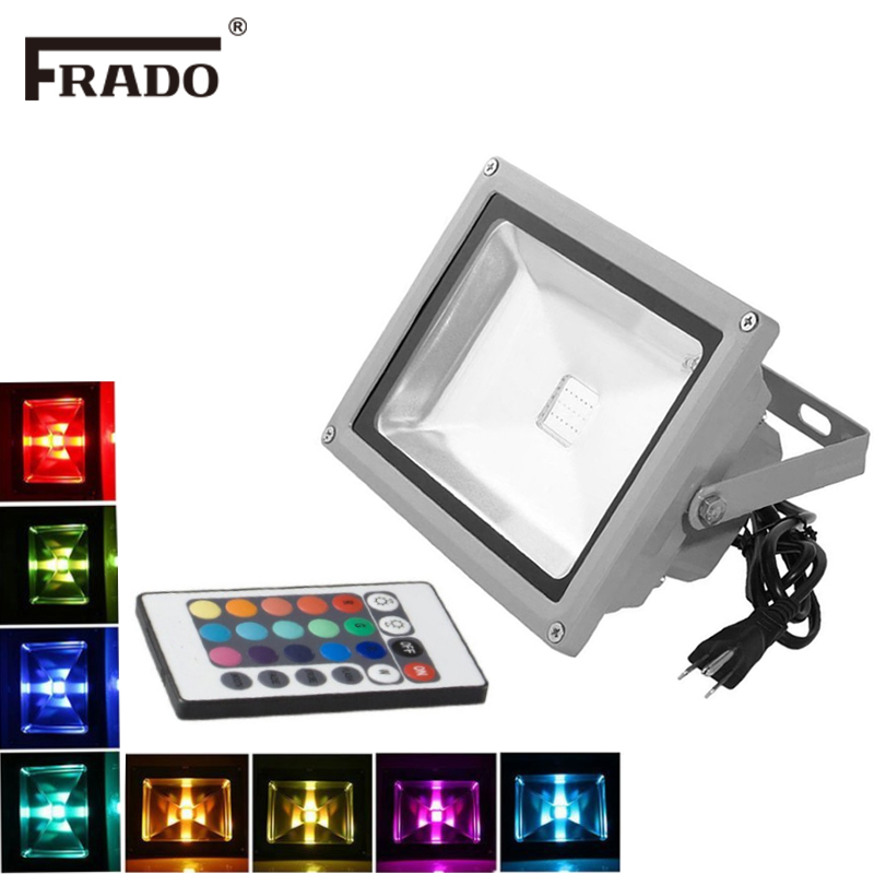 Outdoor Lighting Uk - Fari LED RGB 10W, Faretto da