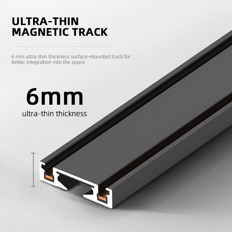 Outdoor Lighting Track - Serie ST1 3CCT Nero Bianco Ultra