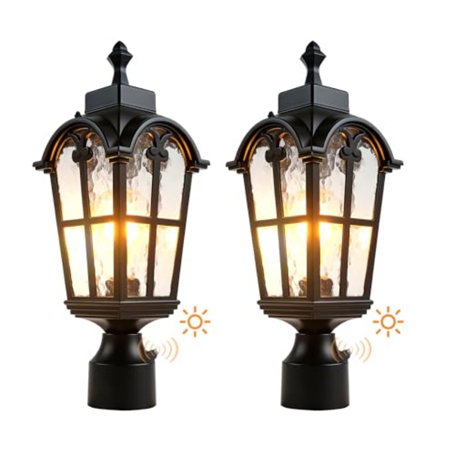 Outdoor Lighting Waterproof - Lampada da Esterno con Sensore, Impermeabile,
