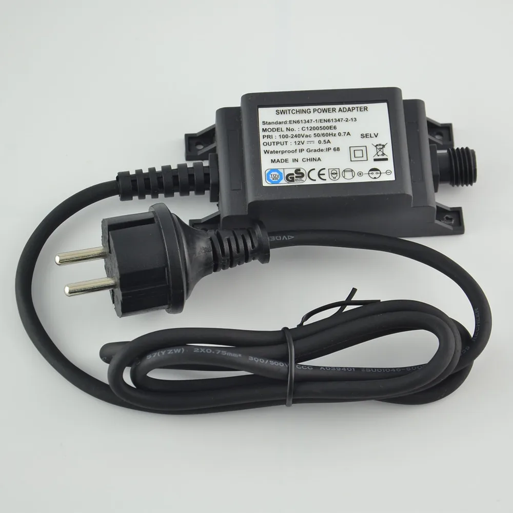 Outdoor Lighting Uk - IP68 DC12V 1A Driver di Alimentazione