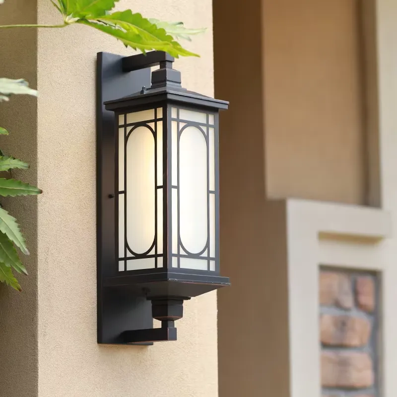 Outdoor Lighting Waterproof - Lampada da Parete Moderna per Esterni,