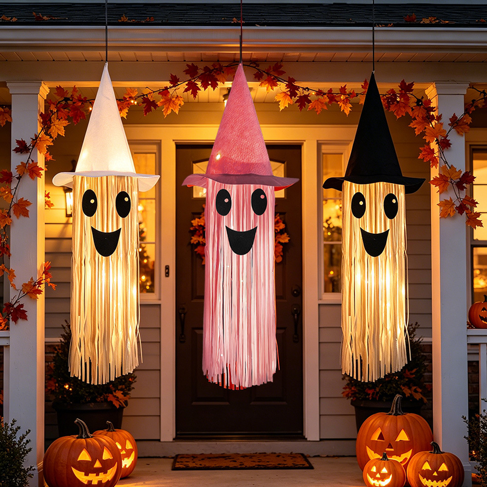 Outdoor Lighting Effects - Cappello da strega luminoso di Halloween
