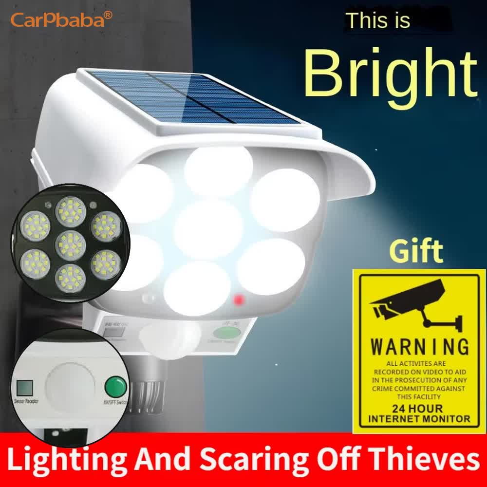 Outdoor Lighting Wireless - Luce solare esterna Sensore di movimento