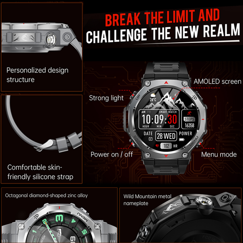Nuovo Smartwatch Sportivo da U - Outdoor Lighting Track recensione e prezzo