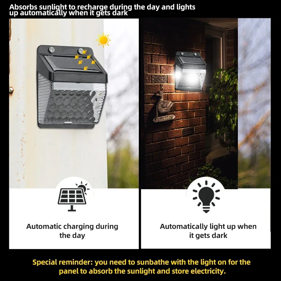 Lampada Solare LED con Sensore - Outdoor Lighting Waterproof recensione e prezzo