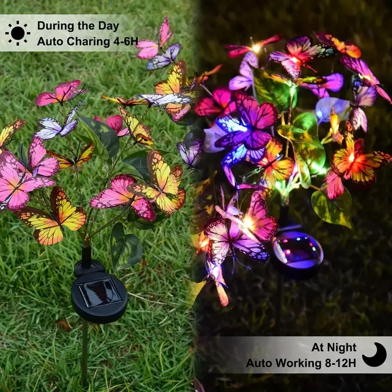 Luci da giardino a farfalla a  - Outdoor Lighting Effects recensione e prezzo