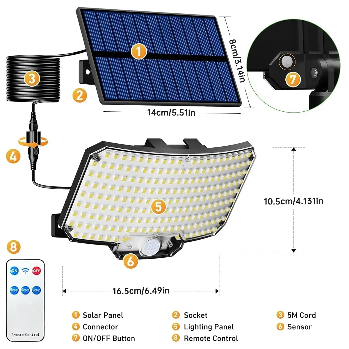 Luci Solari da Esterno 234LED  - Outdoor Lighting Waterproof recensione e prezzo