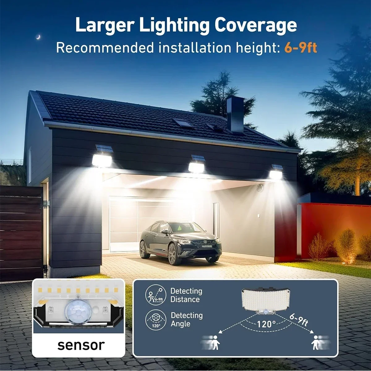 Luci Solari da Esterno 234LED  - Outdoor Lighting Waterproof recensione e prezzo