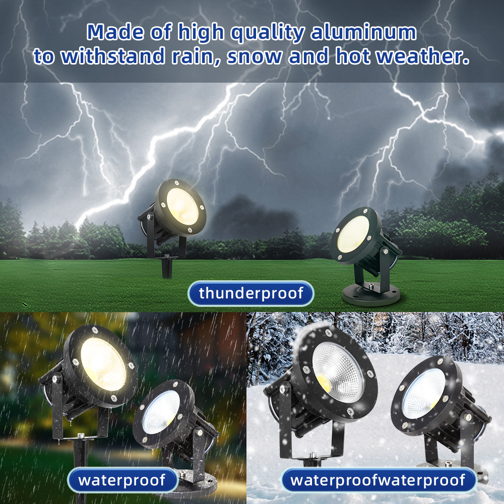 Faretto LED GU10 per Giardino, - Outdoor Lighting Pathway recensione e prezzo