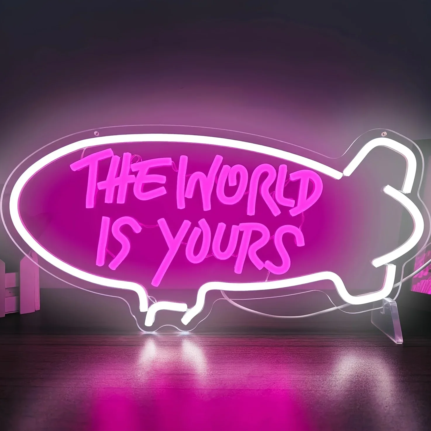 Insegna al Neon 'The World Is  - Outdoor Lighting For Your Home recensione e prezzo