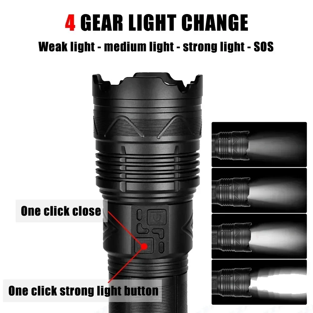 Torcia LED Super Luminosa 9900 - Outdoor Lighting Black recensione e prezzo