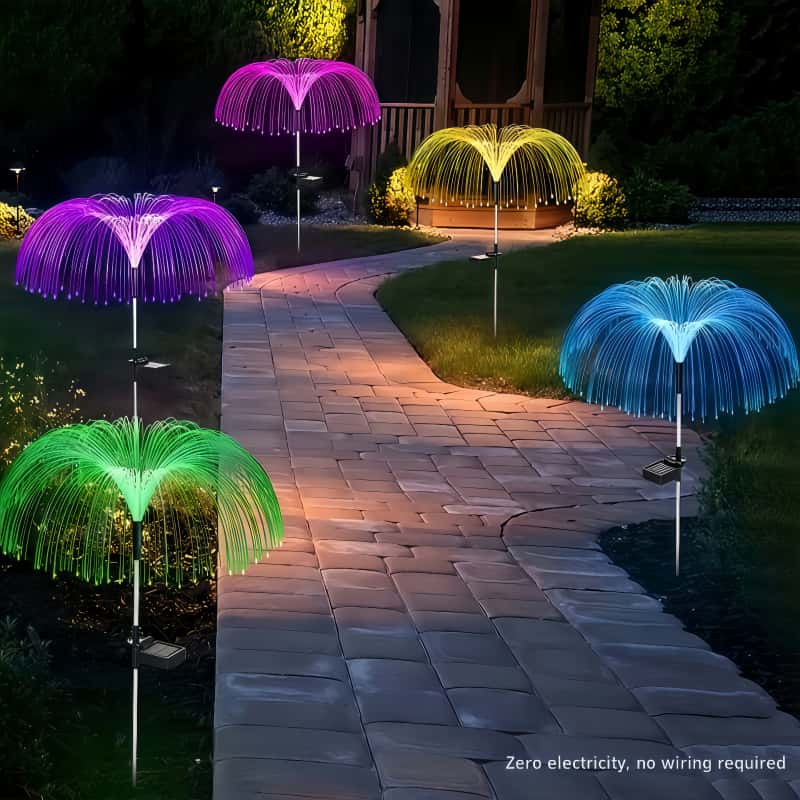5 luci LED solari a forma di m - Outdoor Lighting Pathway recensione e prezzo