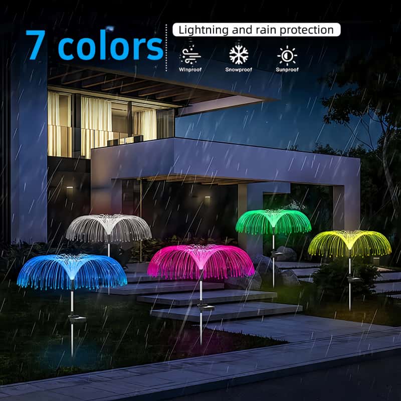 5 luci LED solari a forma di m - Outdoor Lighting Pathway recensione e prezzo