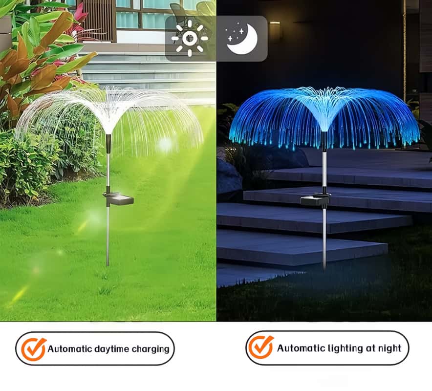 5 luci LED solari a forma di m - Outdoor Lighting Pathway recensione e prezzo