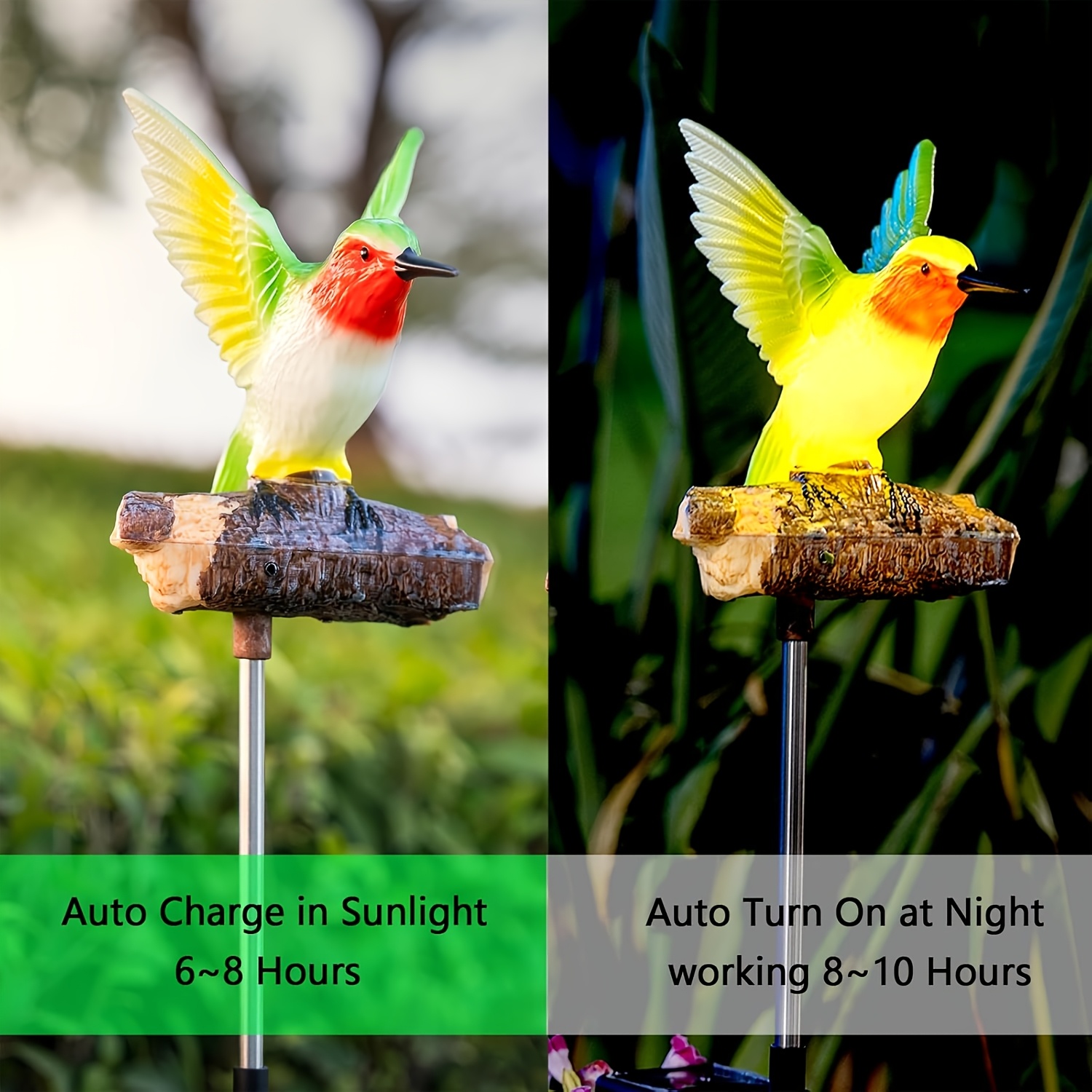 Lampada solare da giardino per - Outdoor Lighting Pathway recensione e prezzo