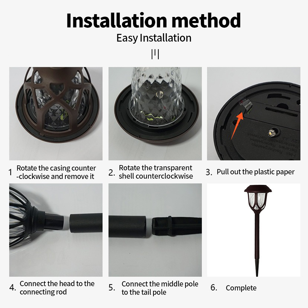 Lampada Solare a LED per Corti - Outdoor Lighting Pathway recensione e prezzo