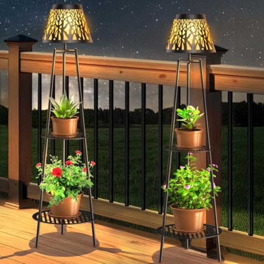 Set di 2 Lampade Solari da Est - Outdoor Lighting Waterproof recensione e prezzo