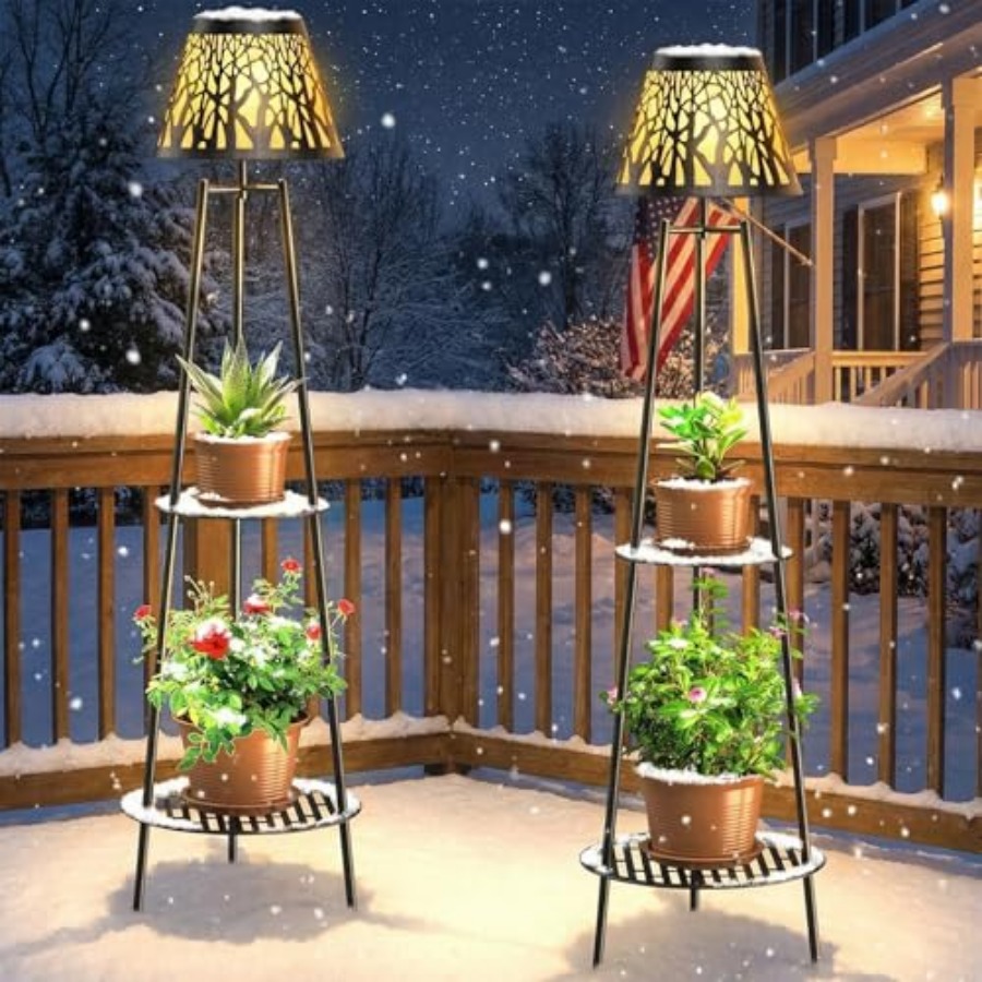 Set di 2 Lampade Solari da Est - Outdoor Lighting Waterproof recensione e prezzo