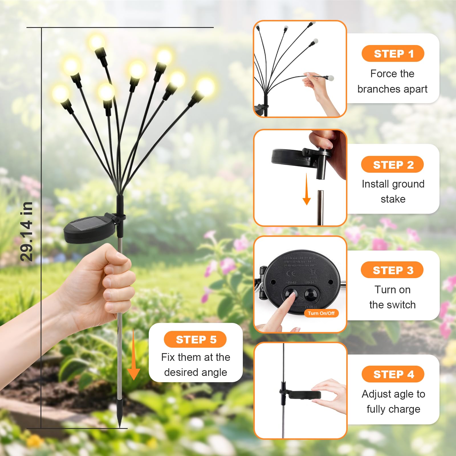 Luci Solari Decorative da Giar - Outdoor Lighting Pathway recensione e prezzo