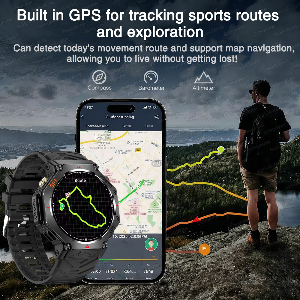 Nuovo Smartwatch 2026 per Adul - Outdoor Lighting Track recensione e prezzo