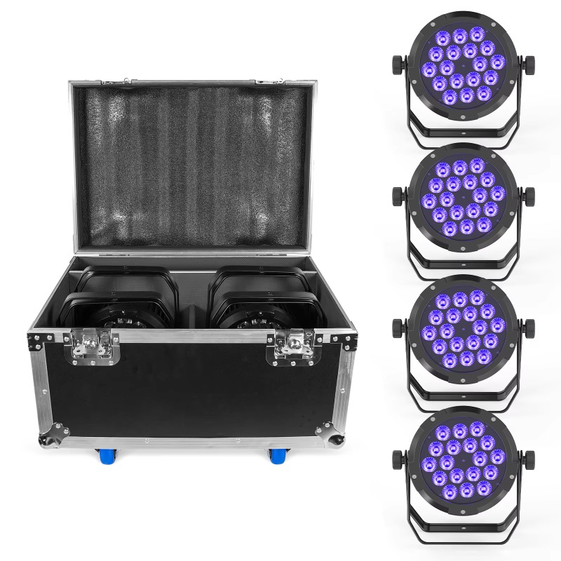 Set di 4 Luci Par 18X10W IP65  - Outdoor Lighting Ip65 recensione e prezzo
