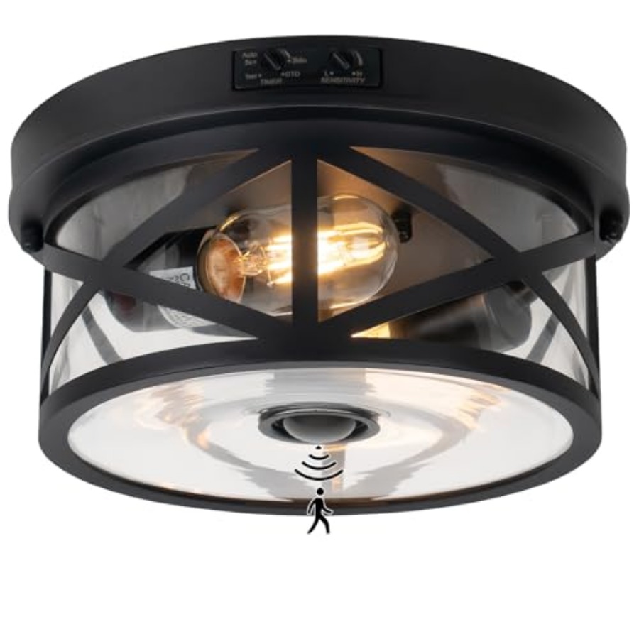 Lampada da soffitto per estern - Outdoor Lighting Black recensione e prezzo