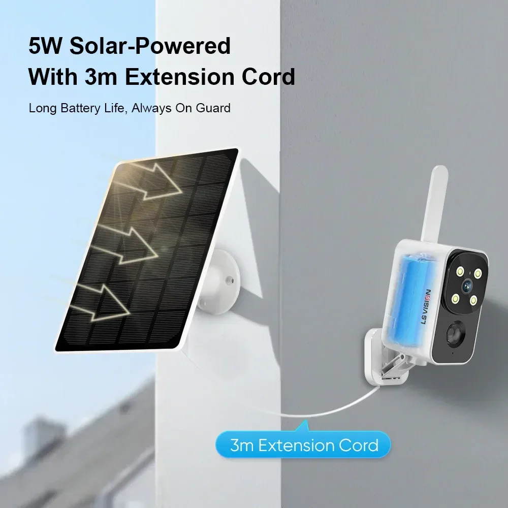 LS VISION Telecamera solare es - Outdoor Lighting Wireless recensione e prezzo