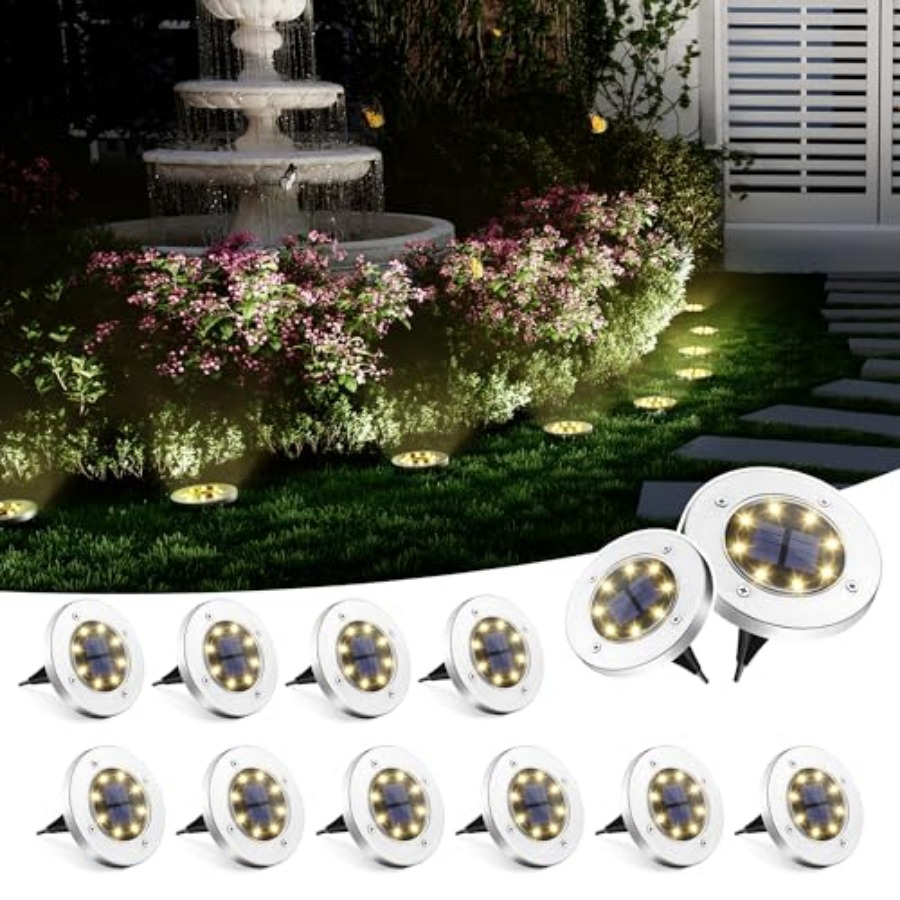 Luci Solari da Giardino, Illum - Outdoor Lighting Waterproof recensione e prezzo