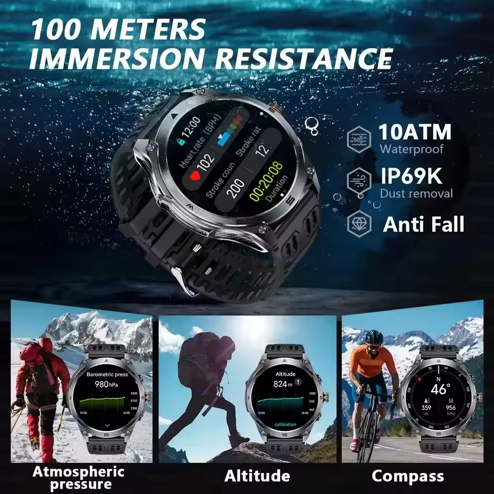 Nuovo Smartwatch Militare con  - Outdoor Lighting Track recensione e prezzo