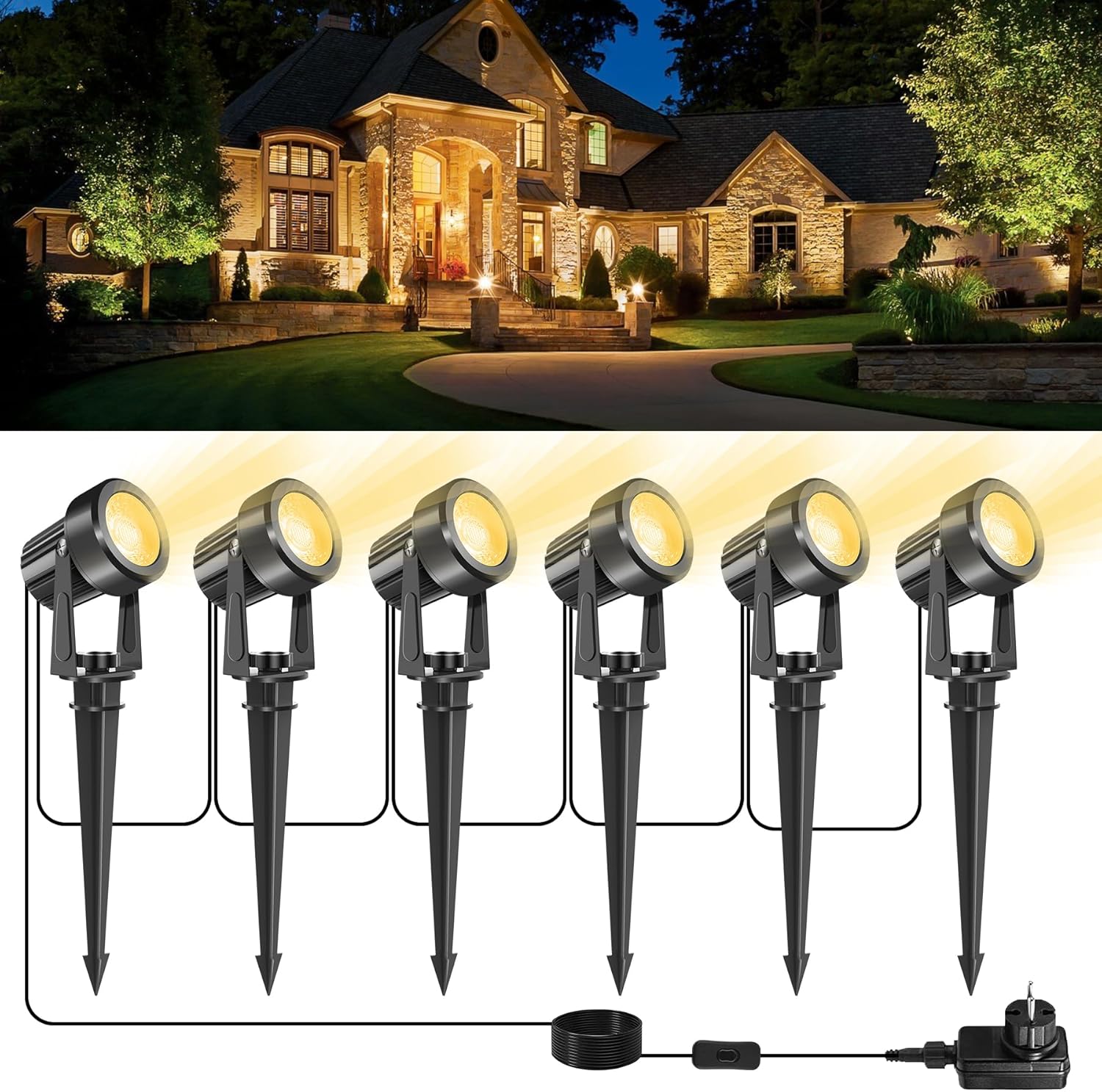 3000K Faretto da esterno Decor - Outdoor Lighting Uk recensione e prezzo