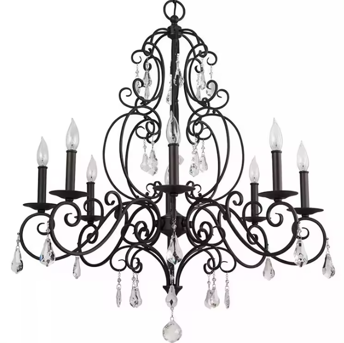 Lampadario Elegante Zeal Light - Outdoor Lighting Black recensione e prezzo
