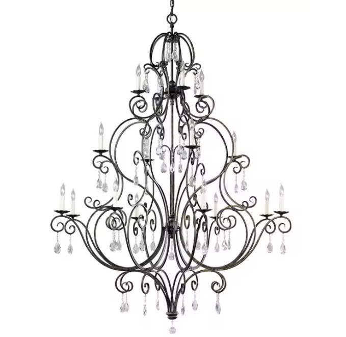Lampadario Elegante Zeal Light - Outdoor Lighting Black recensione e prezzo